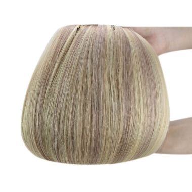 Tape In Hair Extensions Professional Highlight Blonde #P18/613| KQ Hair