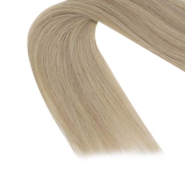 Tape In Hair Extensions Professional Highlight Blonde #P18/613| KQ Hair