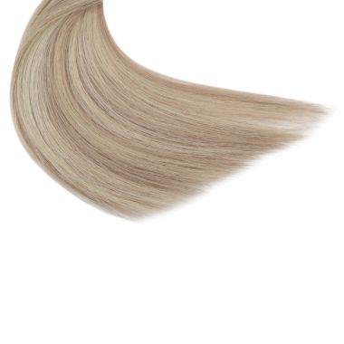 I Tip Human Hair Extensions Highlight Ash Blonde #P18/613| KQ Hair