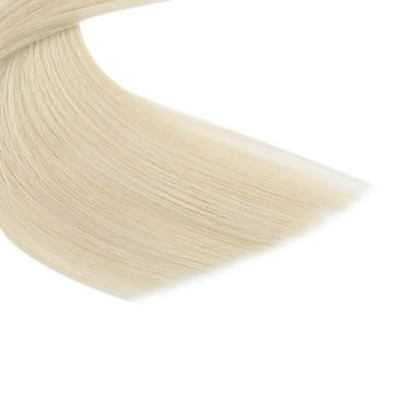 Tape In Hair Extensions For Thin Hair Platinum Blonde #60| KQ Hair