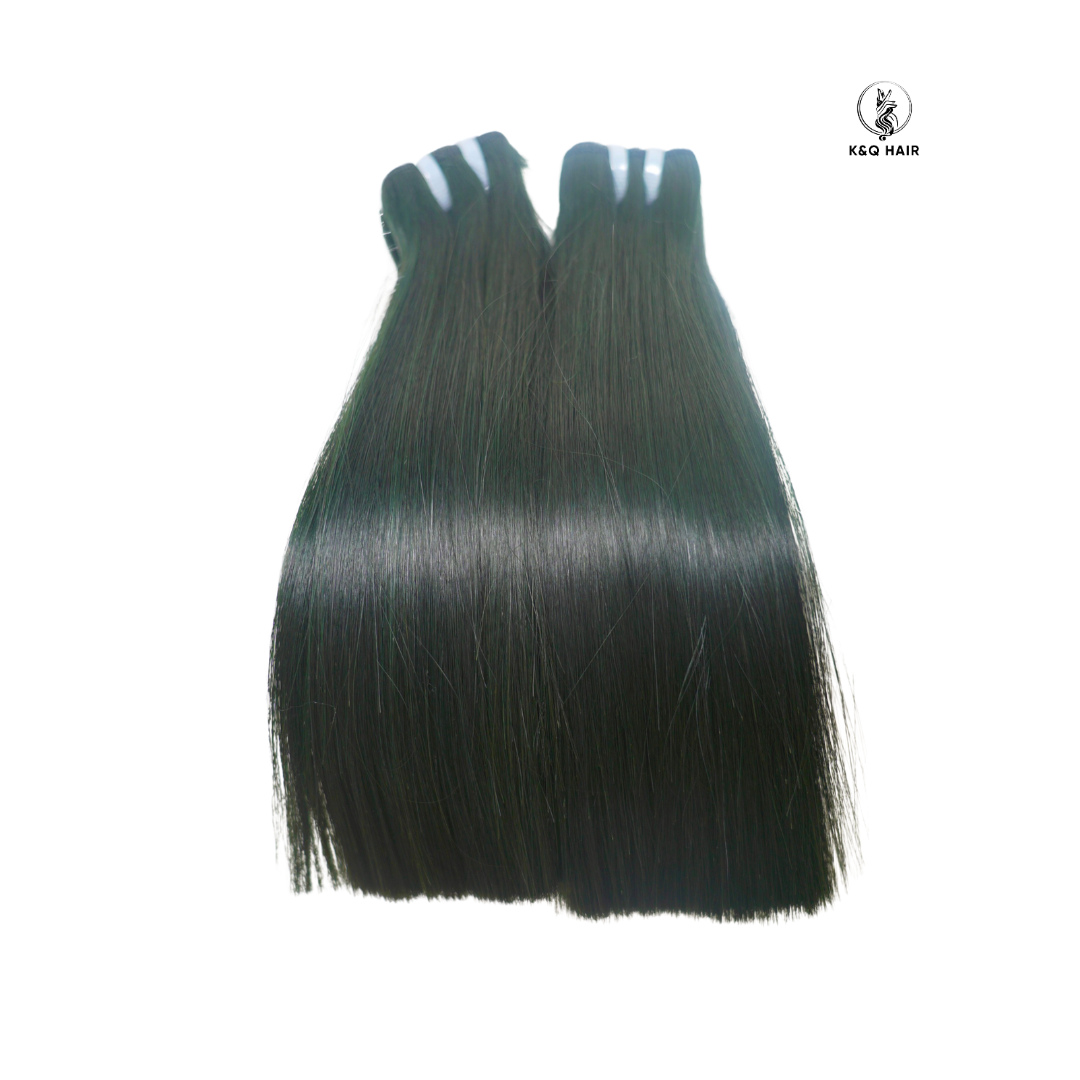 KQ - Bundle - Bone Straight - Dark Green Color - SDD